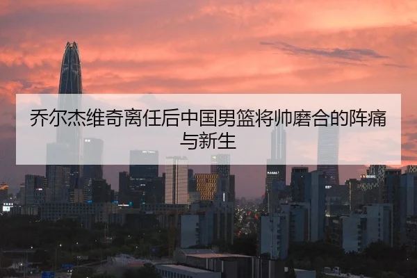 乔尔杰维奇离任后中国男篮将帅磨合的阵痛与新生